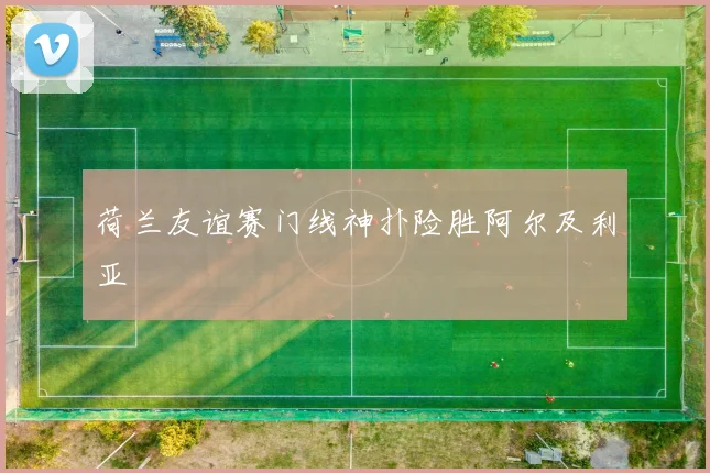 荷兰友谊赛门线神扑险胜阿尔及利亚